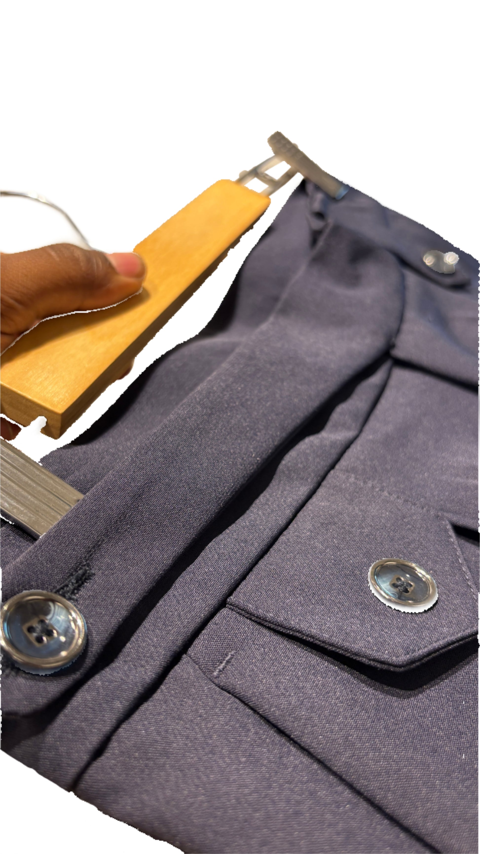 Gurkha Pants Navy Blue