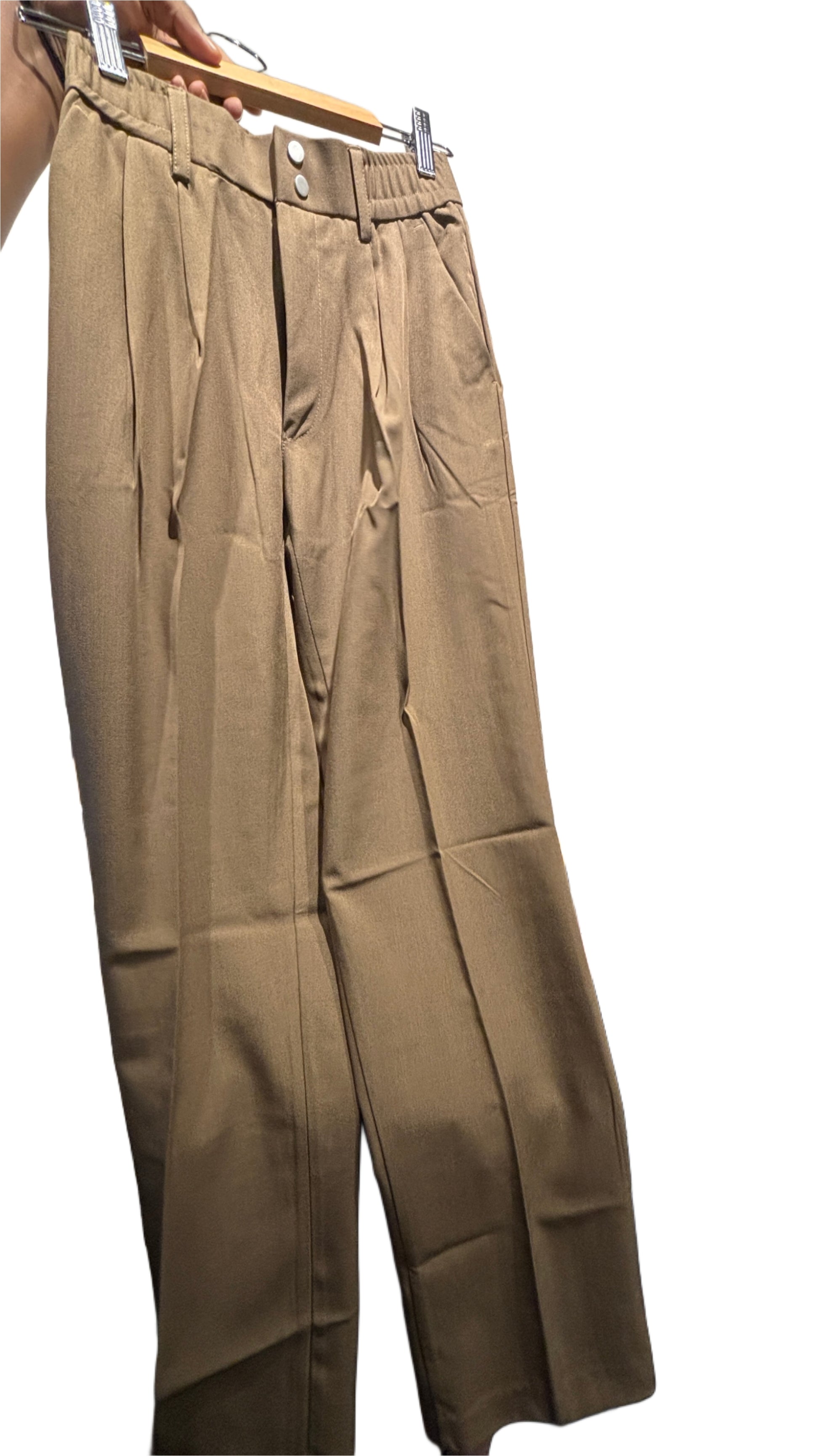 Korean Pants Beige