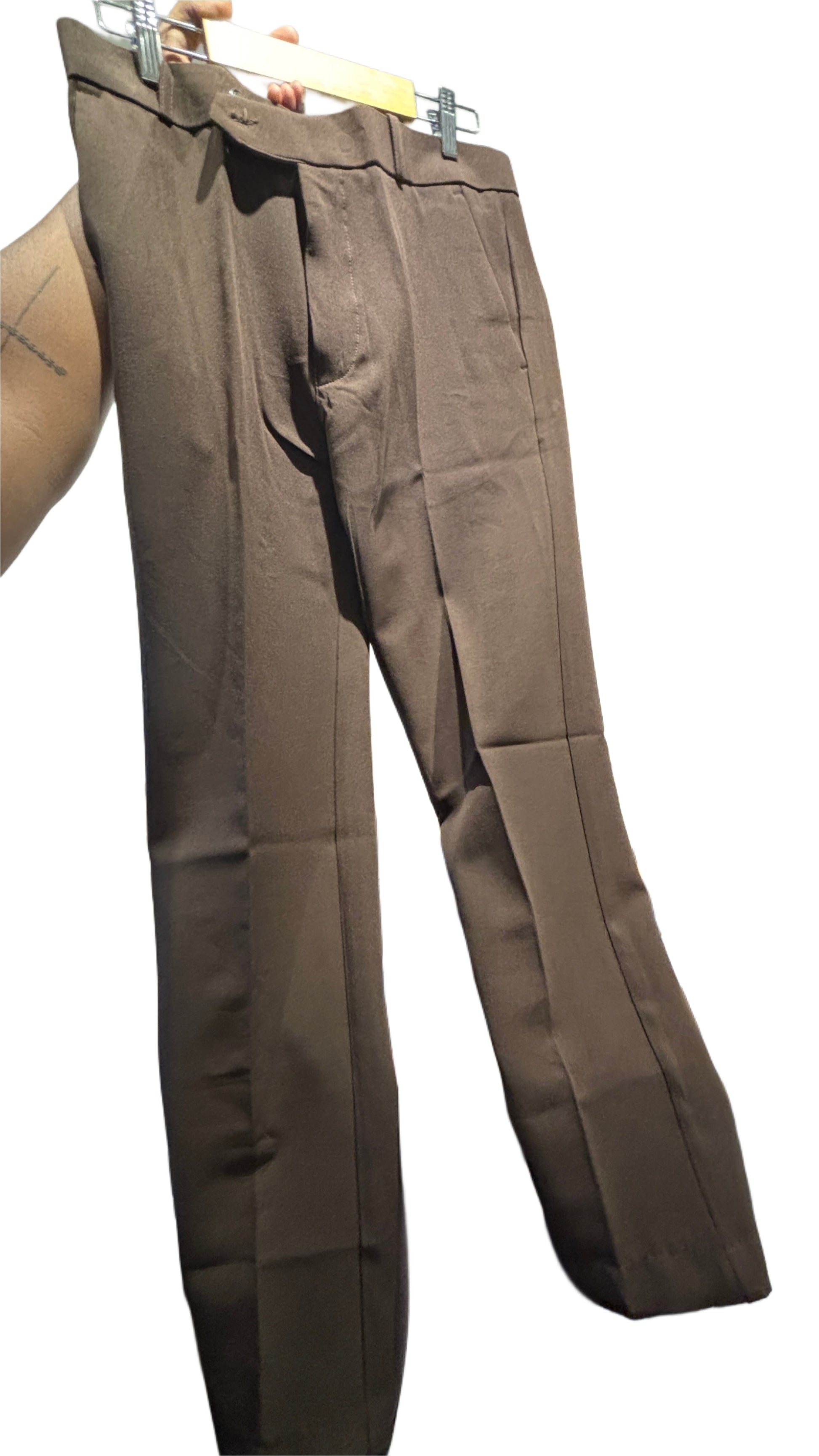 Barbie Fabric Trousers Brown