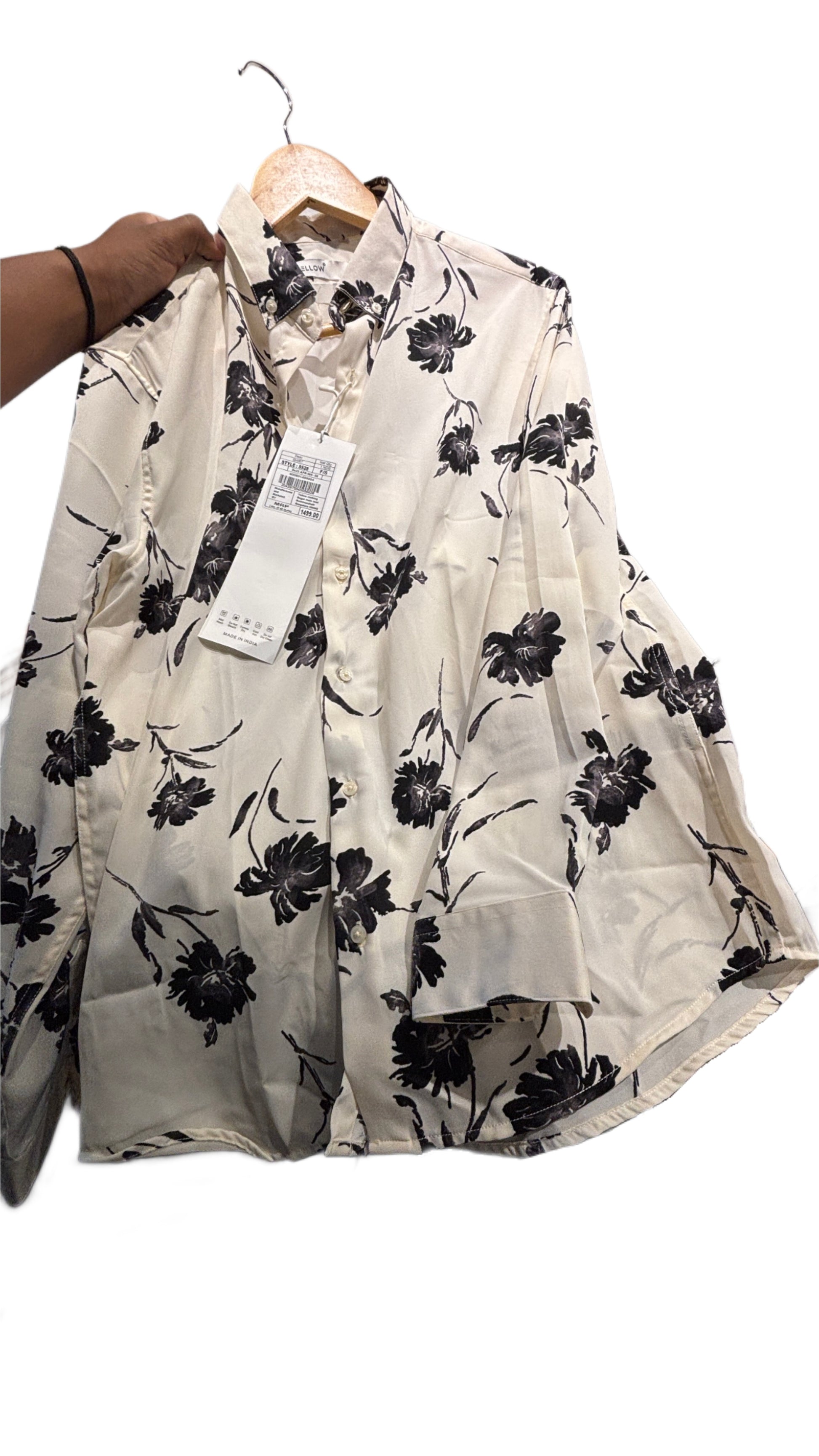 Floral Shirt Coffee
