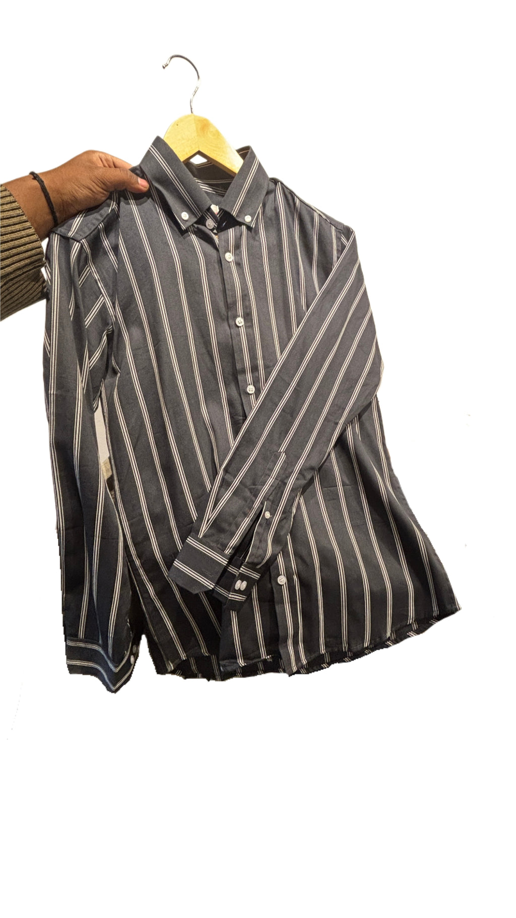 Stripes Shirt Black & White
