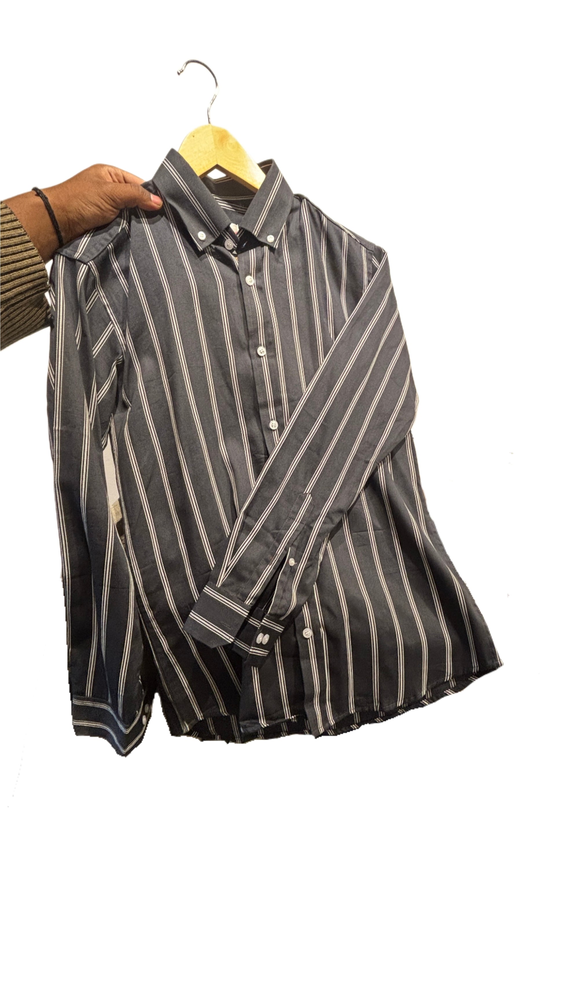 Stripes Shirt Black & White