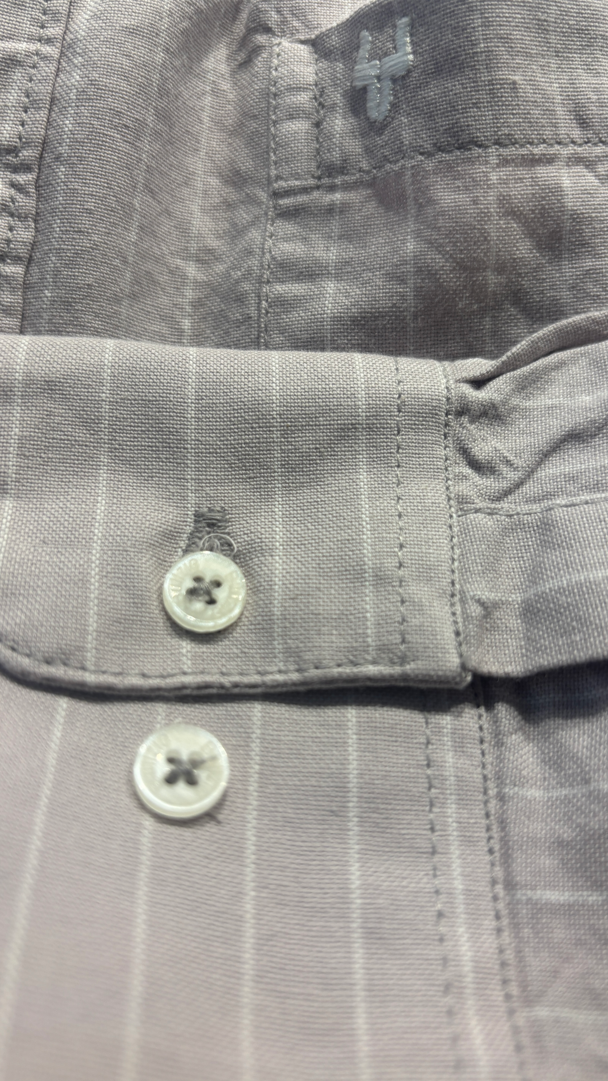 Stripes Oxford Shirt Light Purple