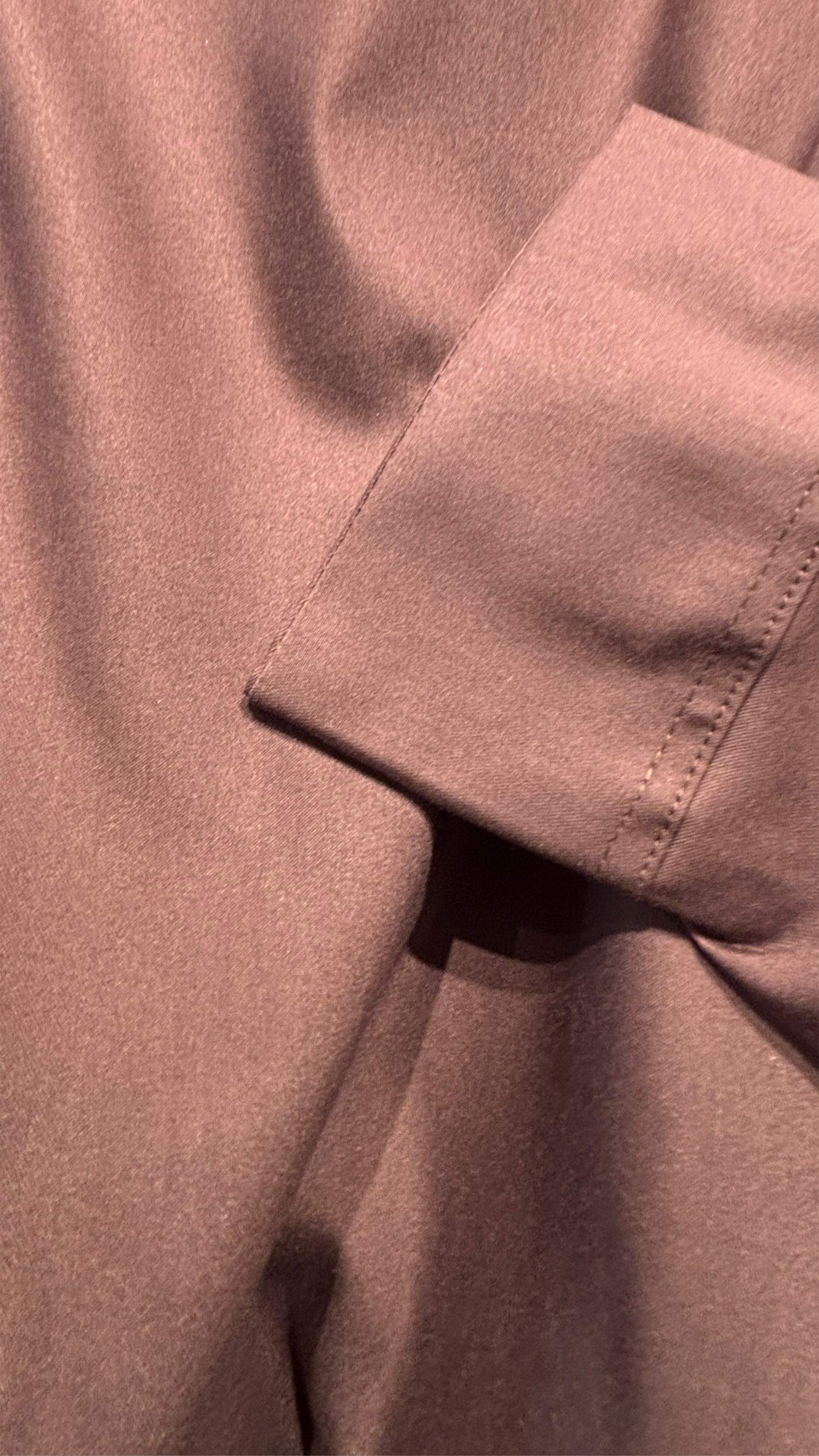 Plain Satin Shirt Mild Pink