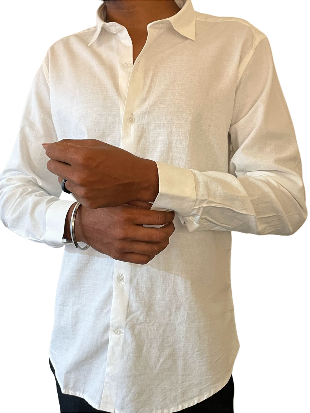 Flash Linen White Shirt